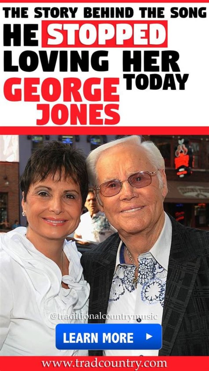 George Jones and the Story Behind “He Stopped Loving Her Today”